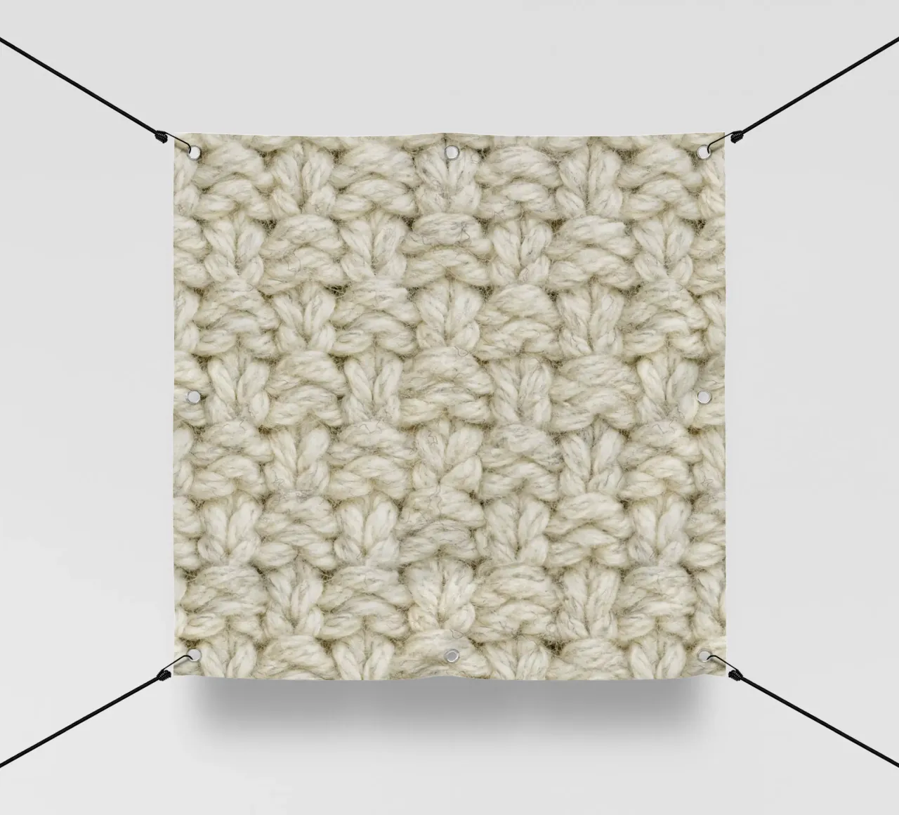 Wool Pattern lonas publicitarias de Curious Collections by Marielle Leenders