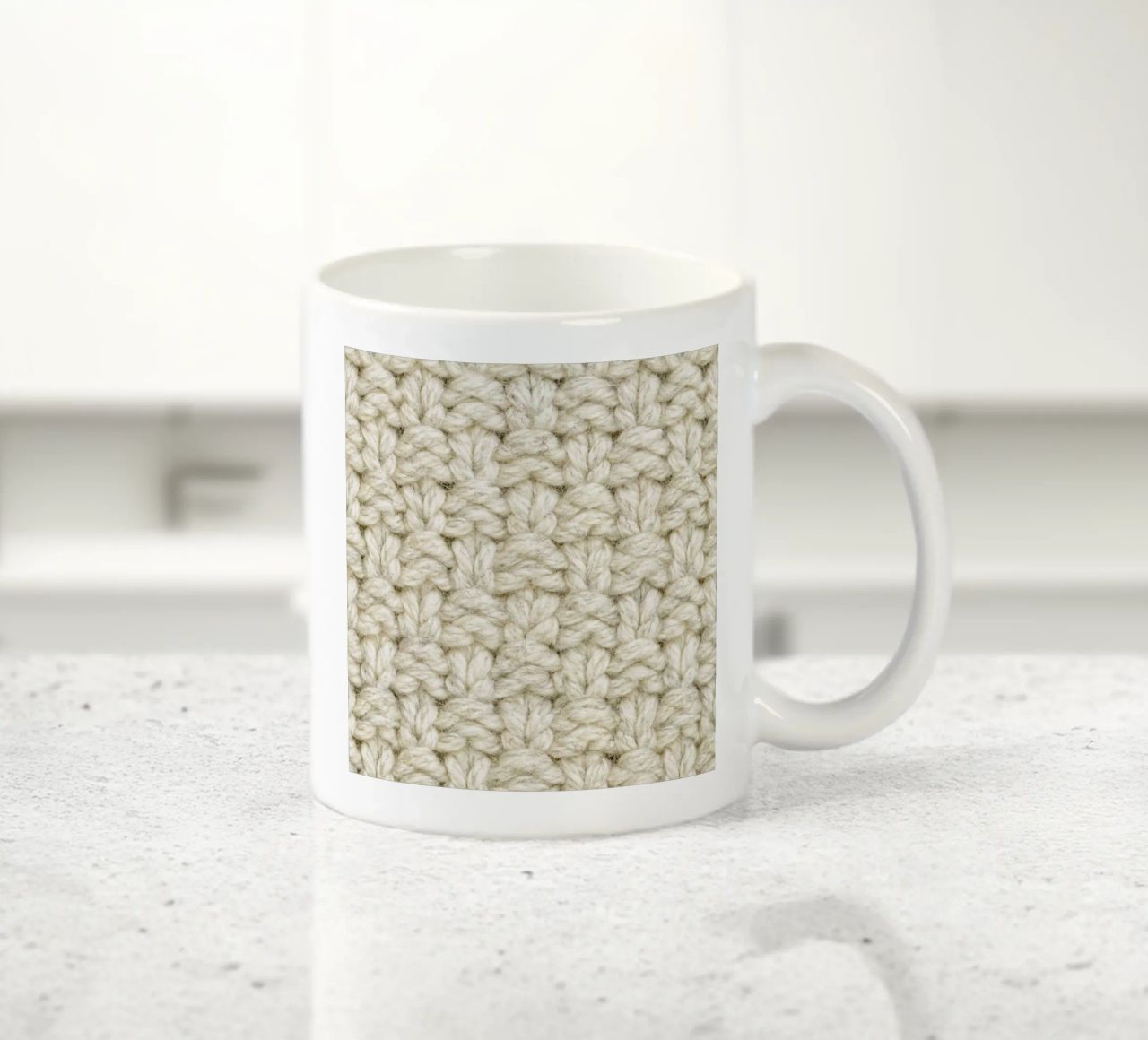 Wool Pattern tazza in ceramica da Curious Collections by Marielle Leenders