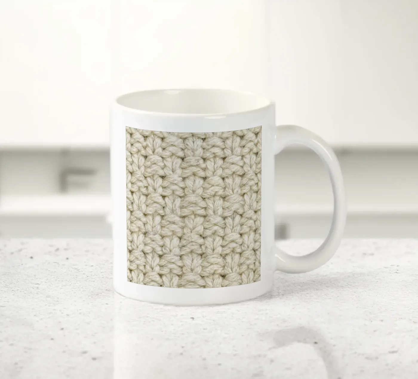 Wool Pattern ceramic mug by Curious Collections by Marielle Leenders