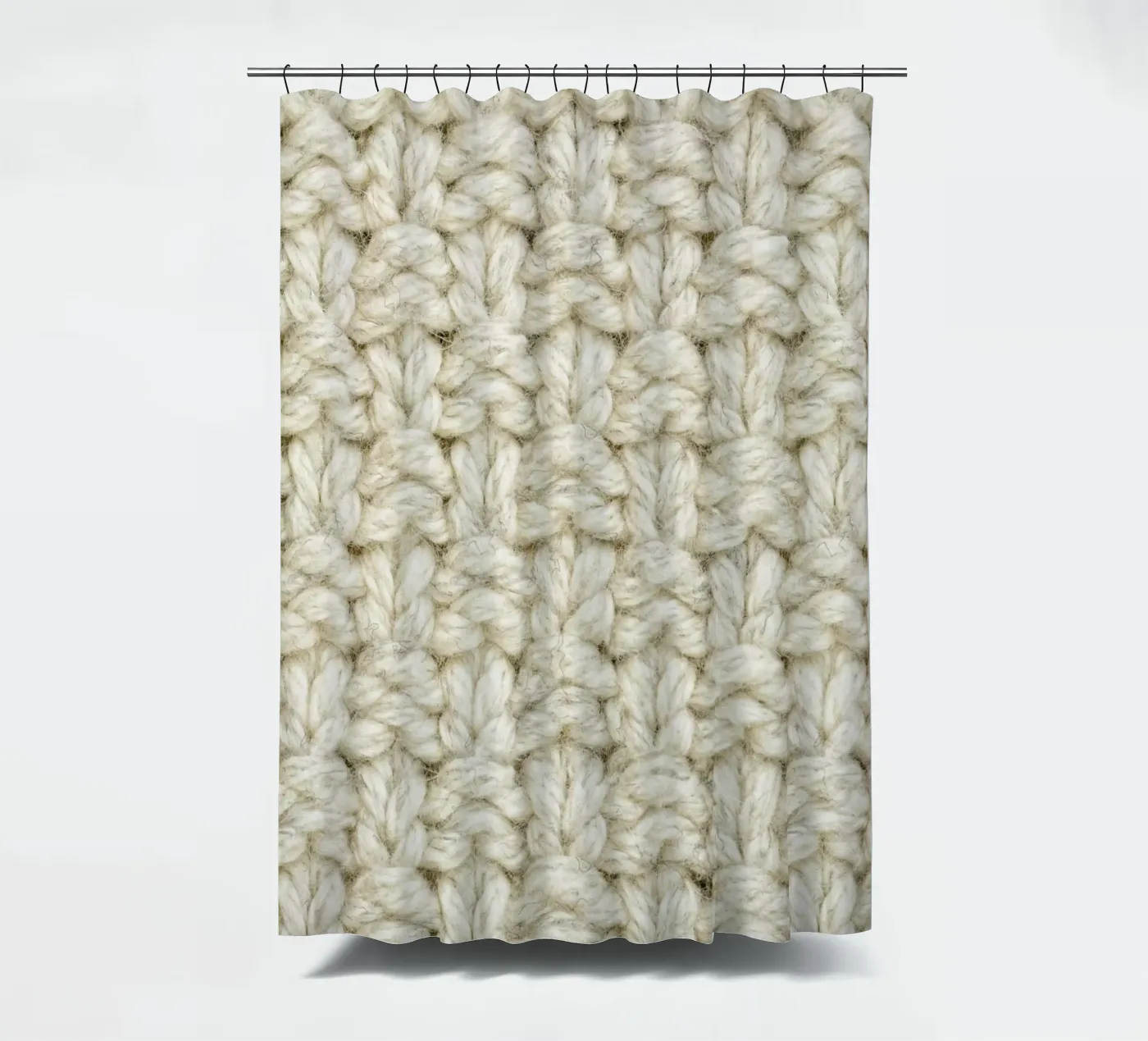 Wool Pattern douchegordijn van Curious Collections by Marielle Leenders