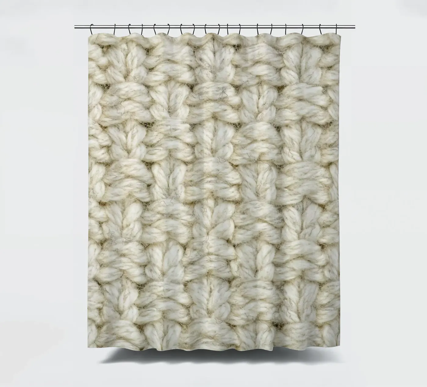 Wool Pattern douchegordijn van Curious Collections by Marielle Leenders
