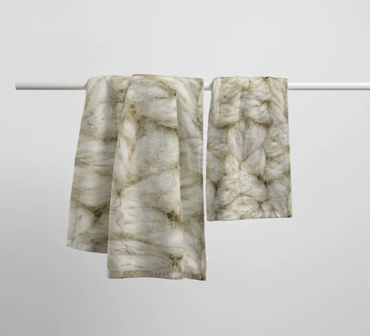 Wool Pattern asciugamano da bagno da Curious Collections by Marielle Leenders