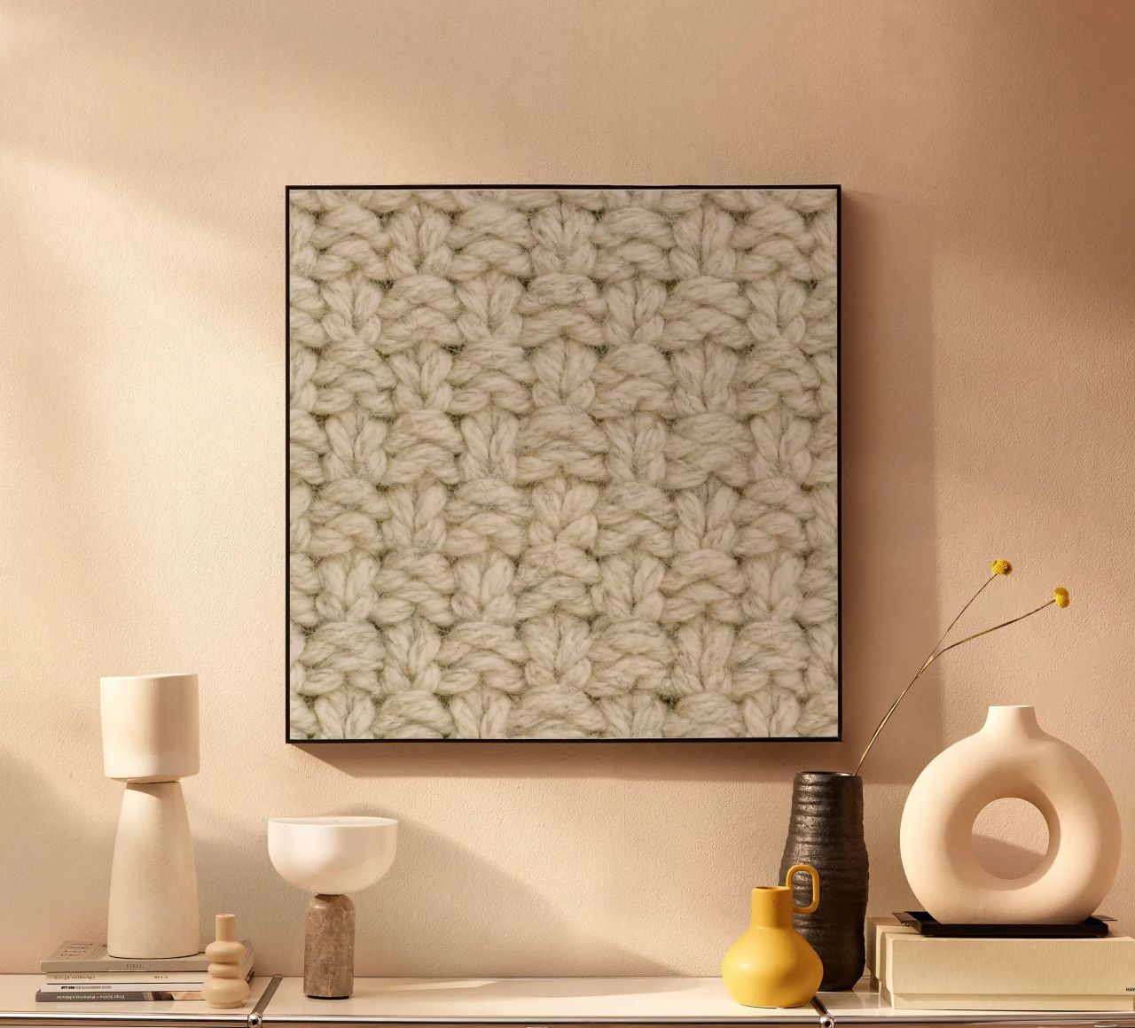 Wool Pattern alluminio dibond da Curious Collections by Marielle Leenders
