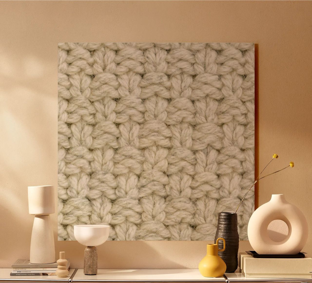 Wool Pattern alluminio dibond da Curious Collections by Marielle Leenders