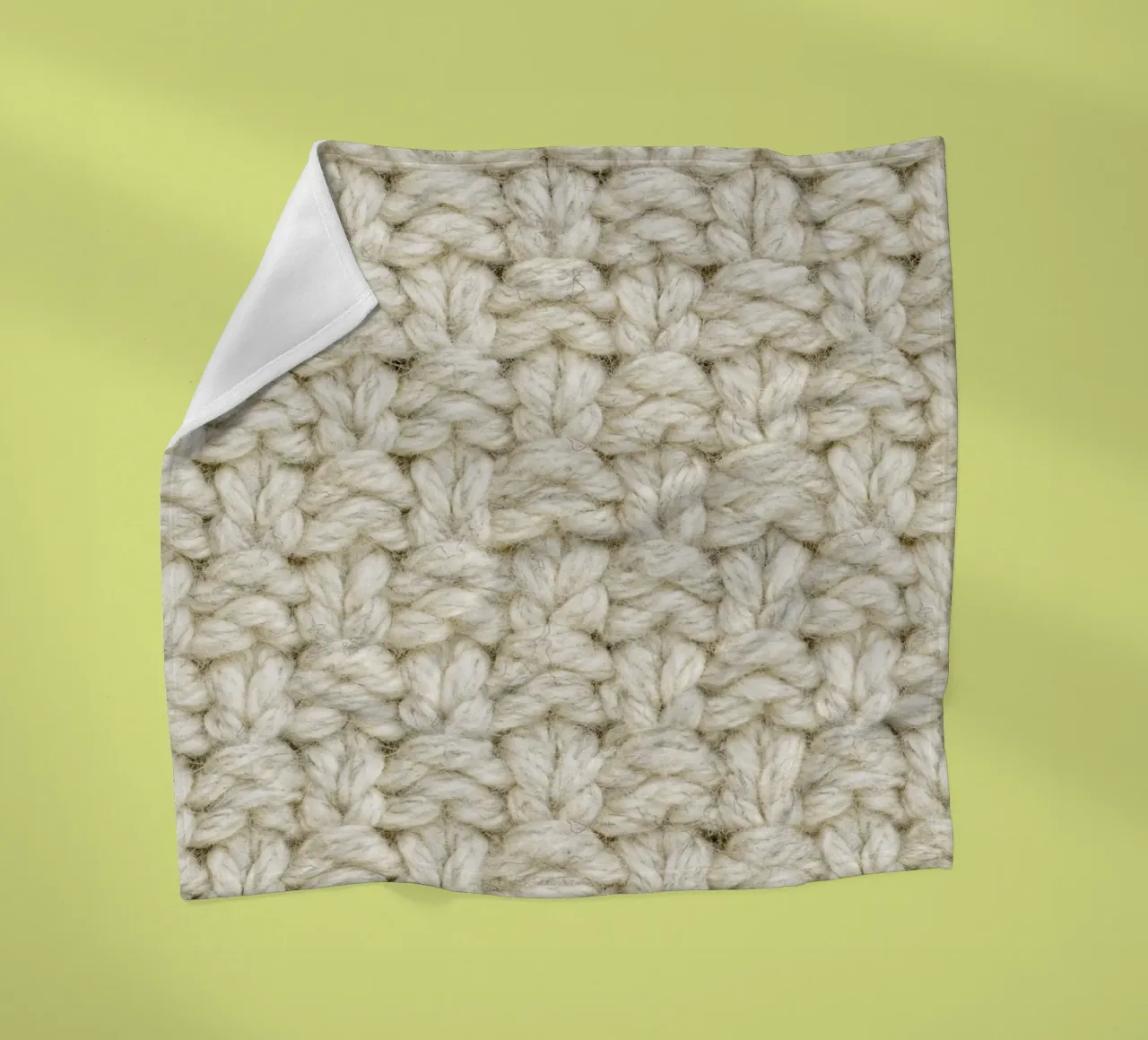 Wool Pattern coperta in pile da Curious Collections by Marielle Leenders