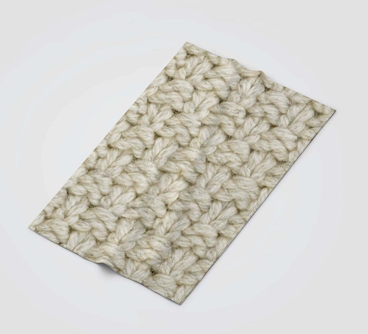 Wool Pattern coperta in pile da Curious Collections by Marielle Leenders