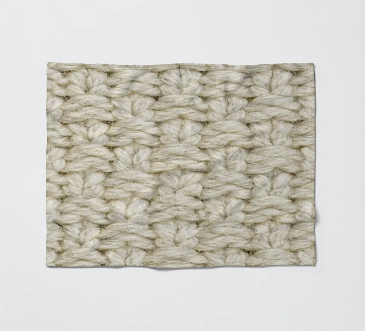 Wool Pattern coperta in pile da Curious Collections by Marielle Leenders