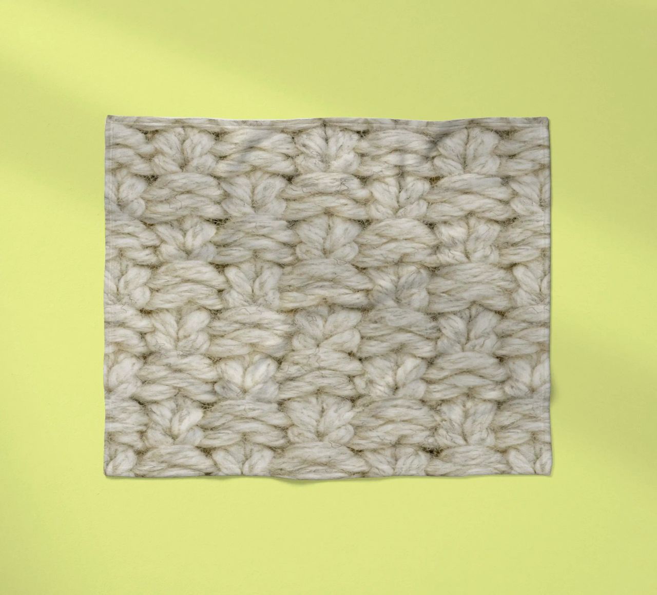 Wool Pattern coperta in pile da Curious Collections by Marielle Leenders