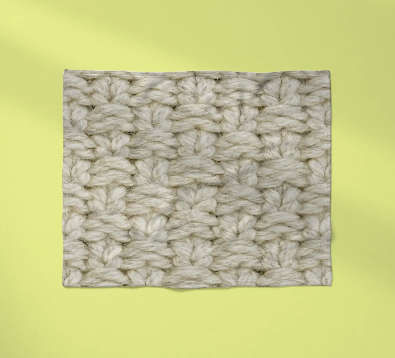 Wool Pattern coperta in pile da Curious Collections by Marielle Leenders