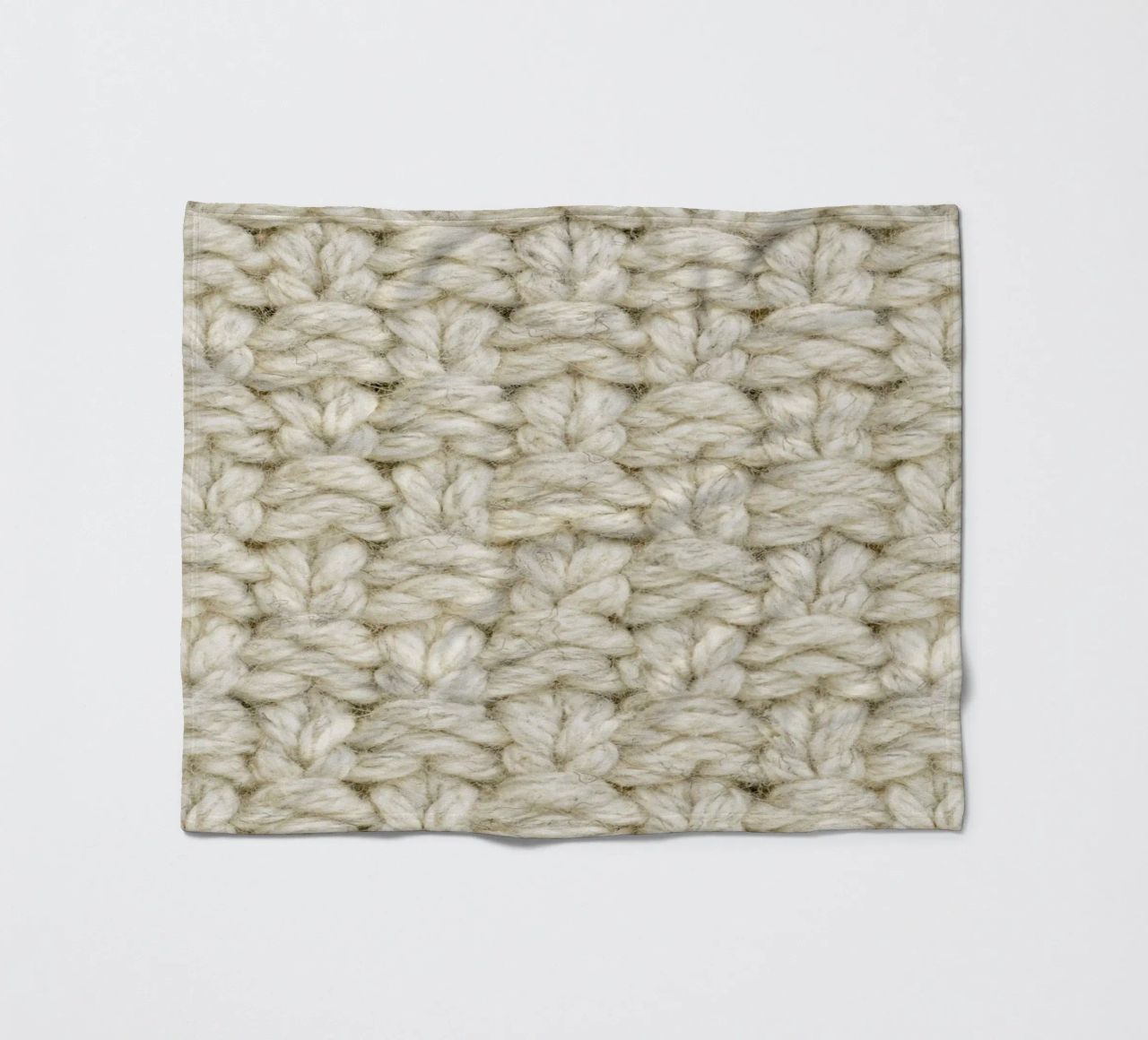 Wool Pattern coperta in pile da Curious Collections by Marielle Leenders
