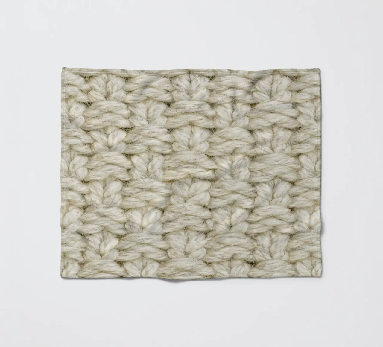 Wool Pattern coperta in pile da Curious Collections by Marielle Leenders