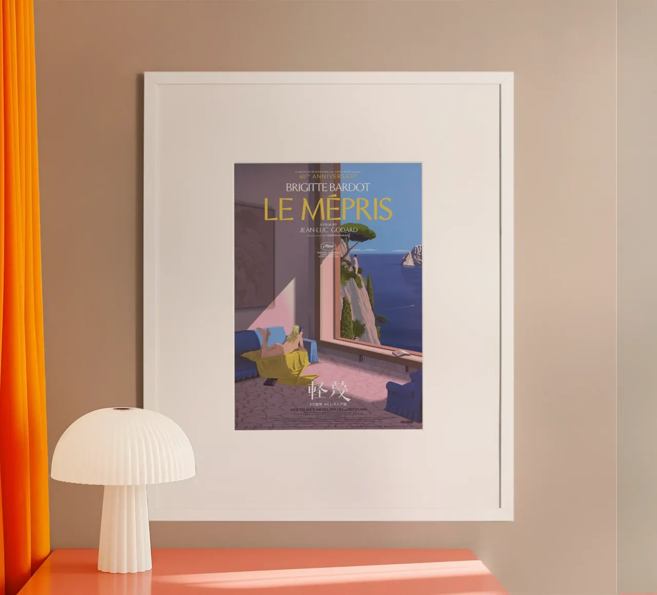 Contempt (Le Mepris) carta hahnemühle da Attaboy Dsgn