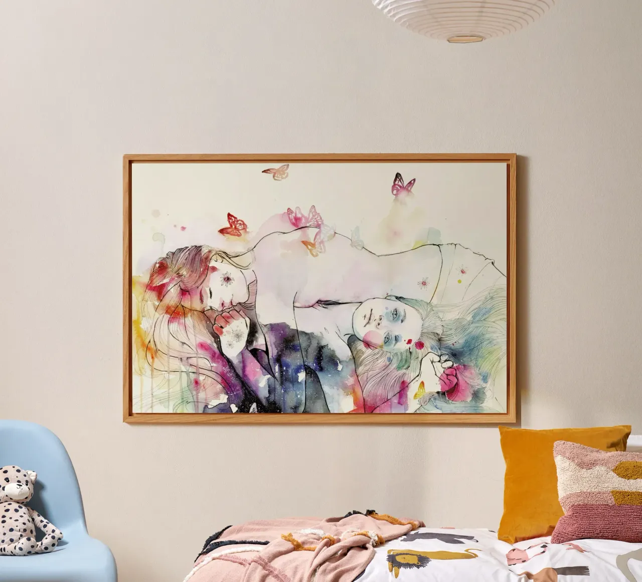 Dreamy Insomnia alluminio dibond da agnes-cecile