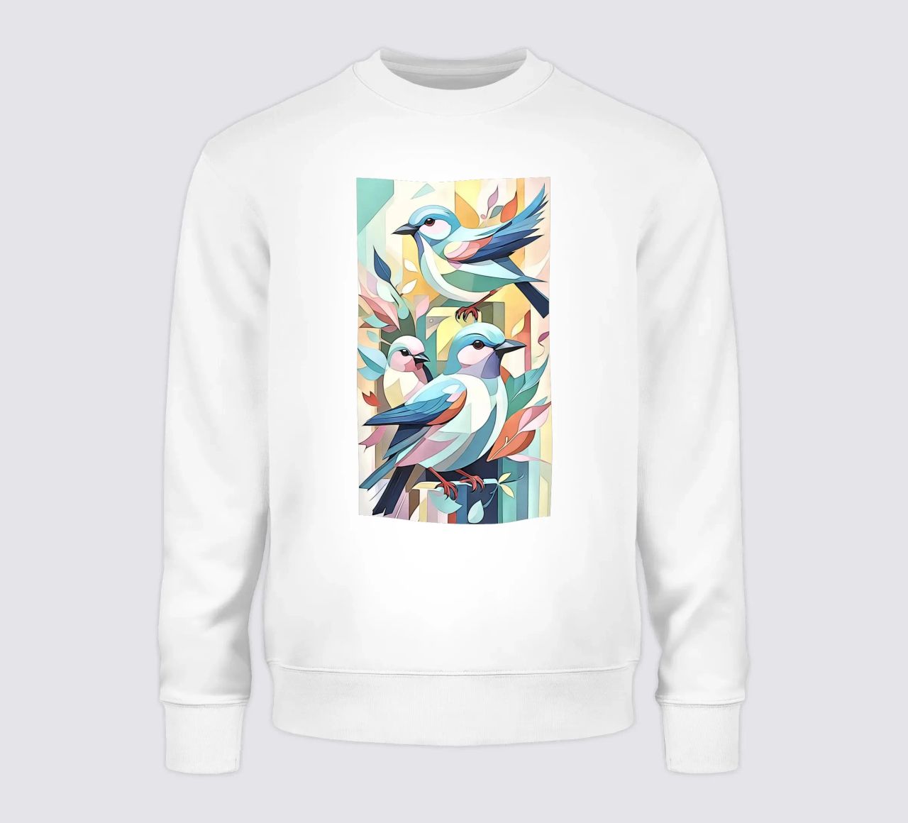 Pájaros en pastel nº 2 sudadera de ZAMART - PopArt