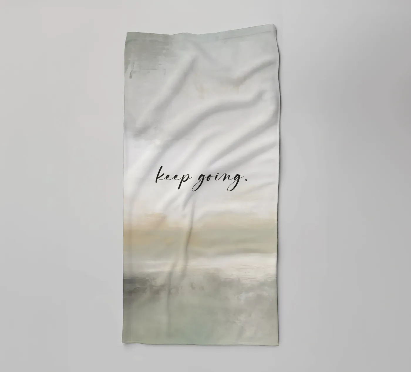 Keep Going badhanddoek van treechild