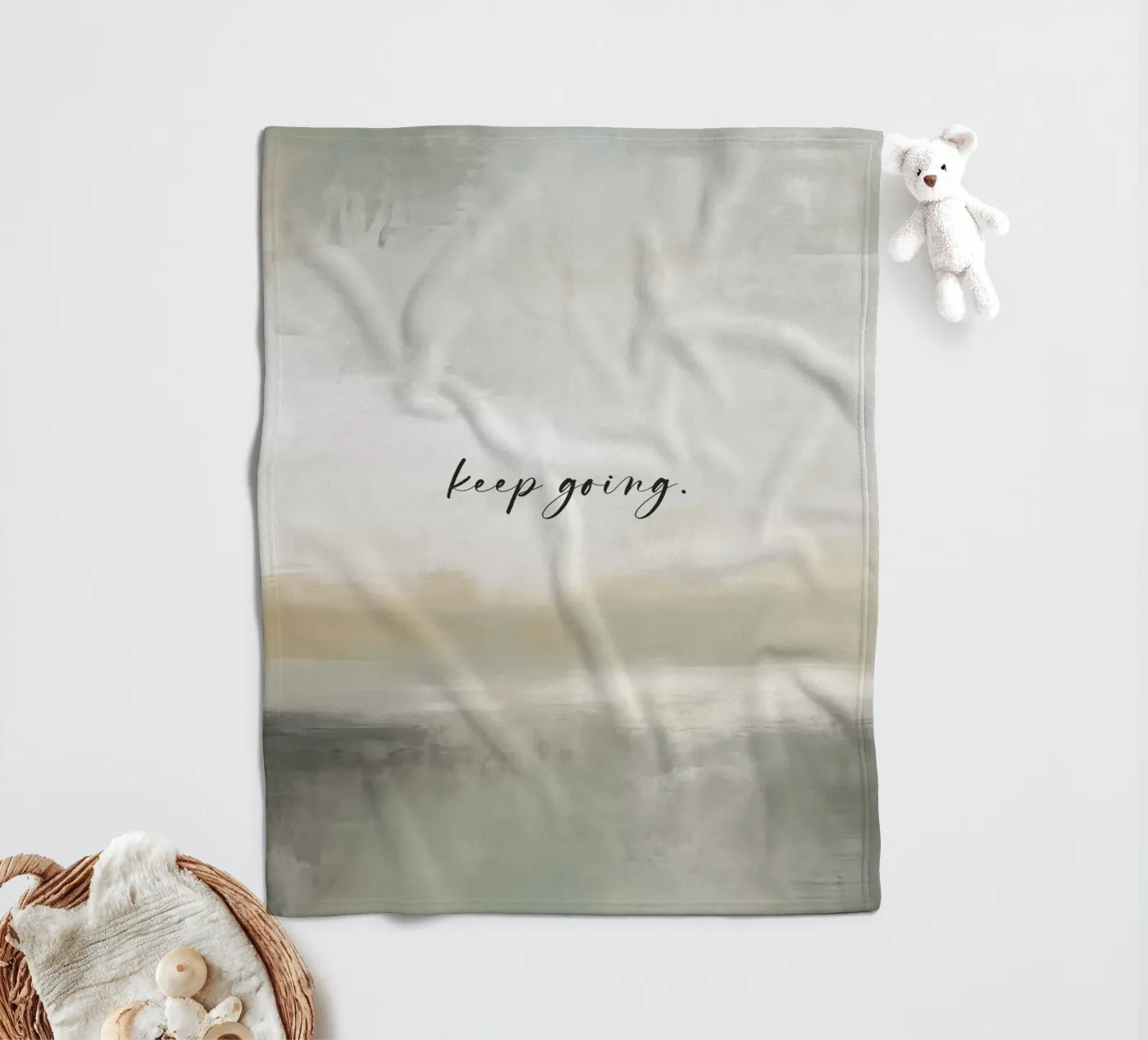 Keep Going fleecedeken van treechild