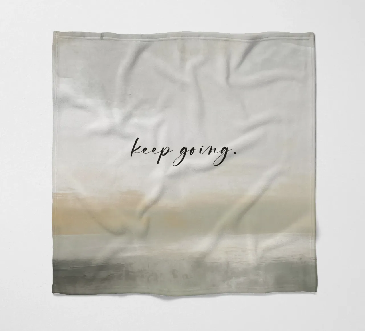 Keep Going Fleecedecke von treechild