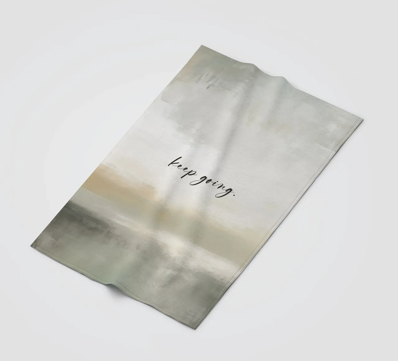 Keep Going Fleecedecke von treechild