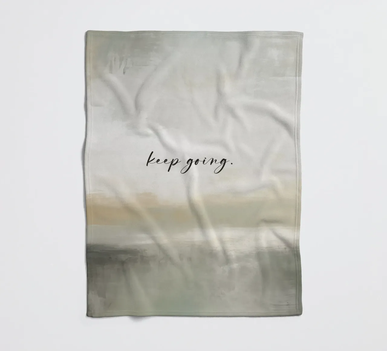 Keep Going Fleecedecke von treechild