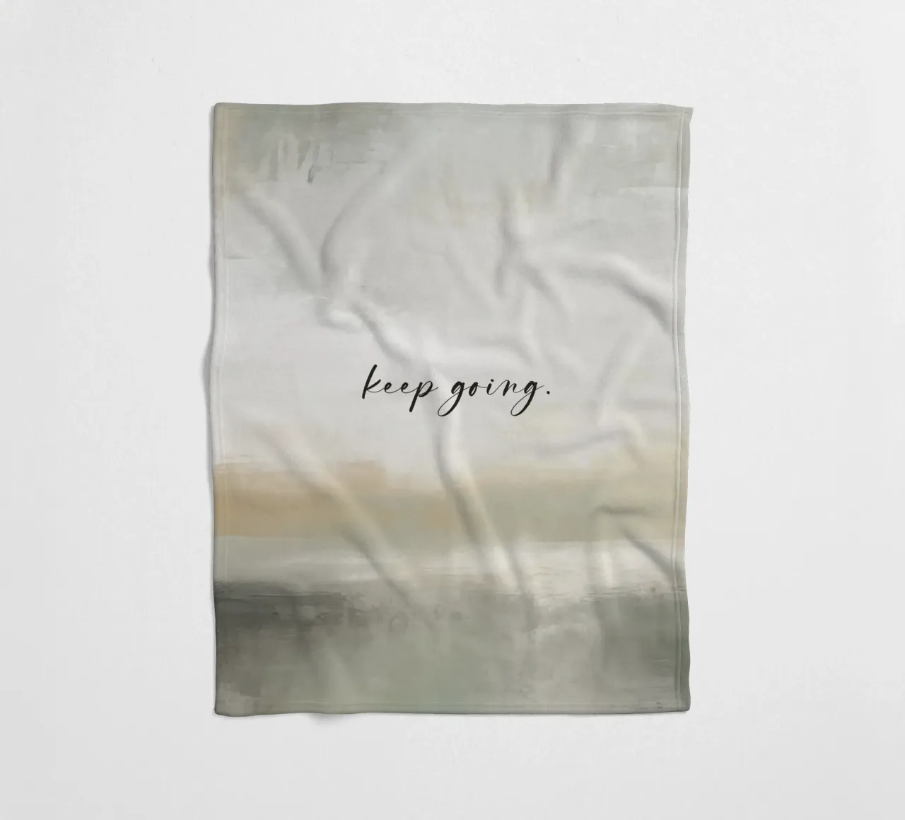 Keep Going Fleecedecke von treechild