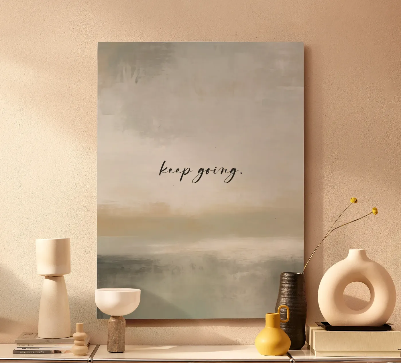 Keep Going alluminio dibond da treechild
