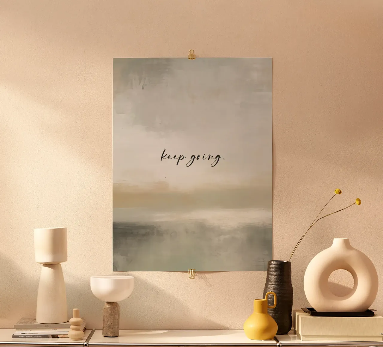 Keep Going poster van treechild