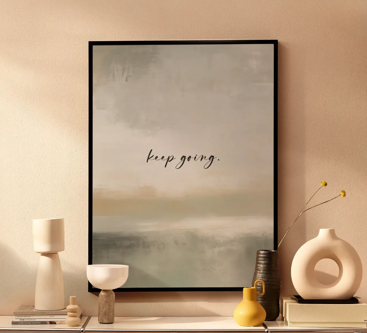 Keep Going poster van treechild