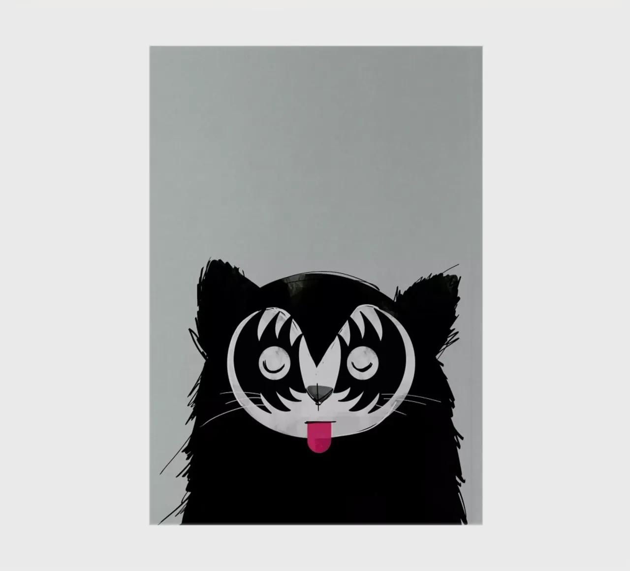 Cat Rock On notebook by Doozal