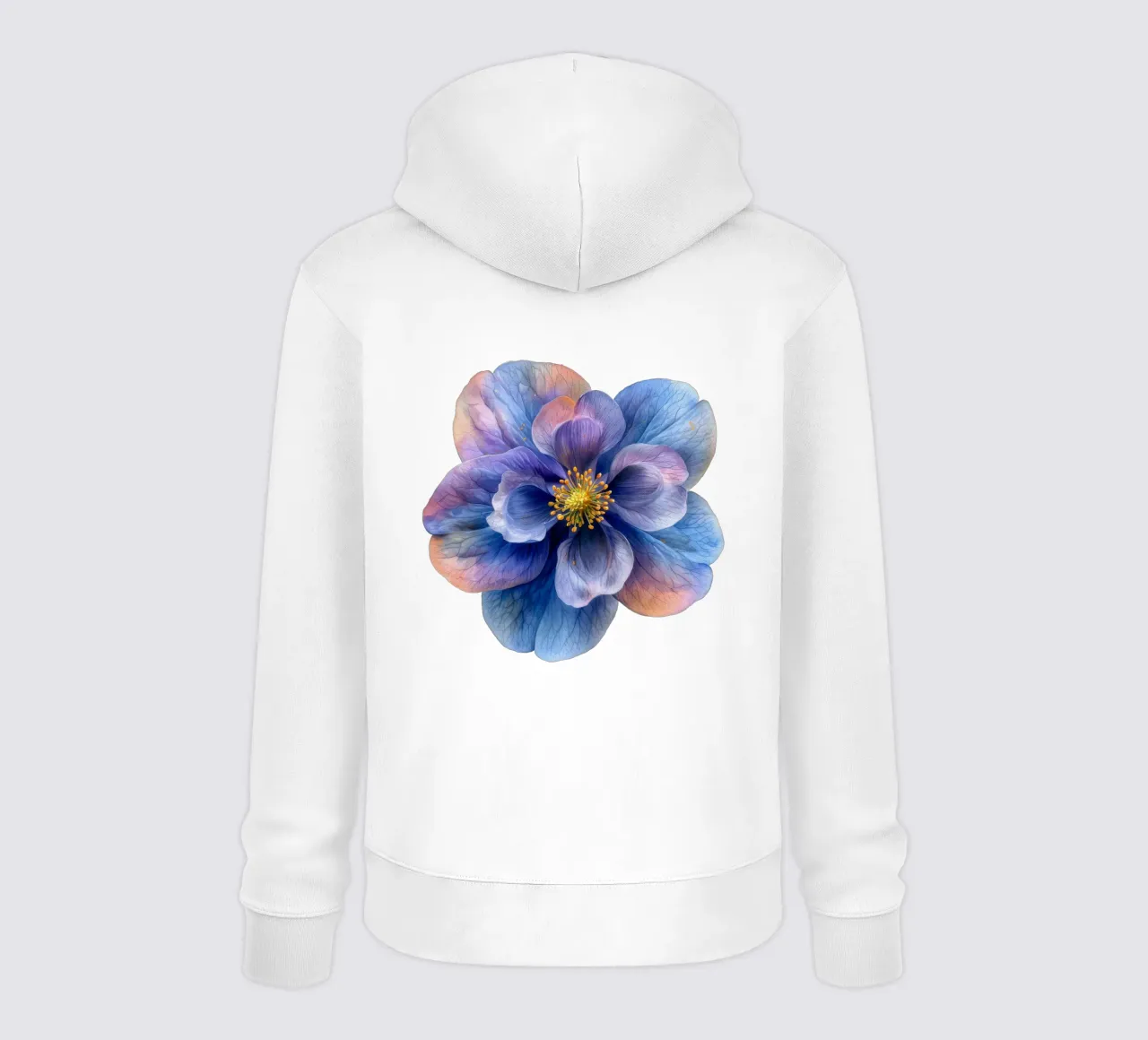 Fiore di aquilegia 4 felpa con cappuccio da Bold Blooms