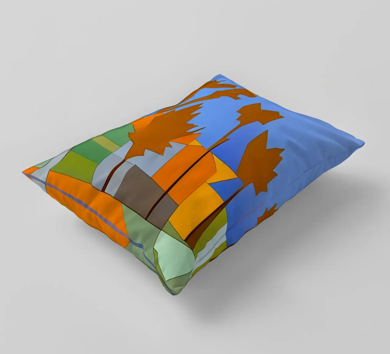 Park_Teneriffa_2 cuscino da Abstract Art by LK