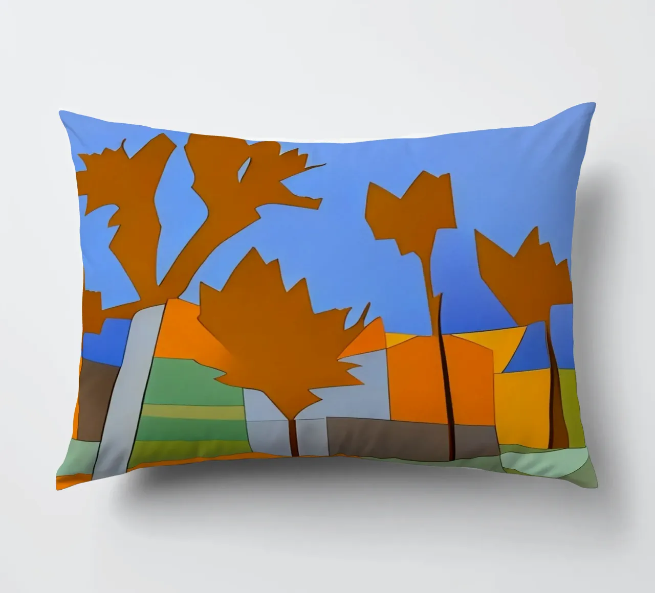 Park_Teneriffa_2 cuscino da Abstract Art by LK