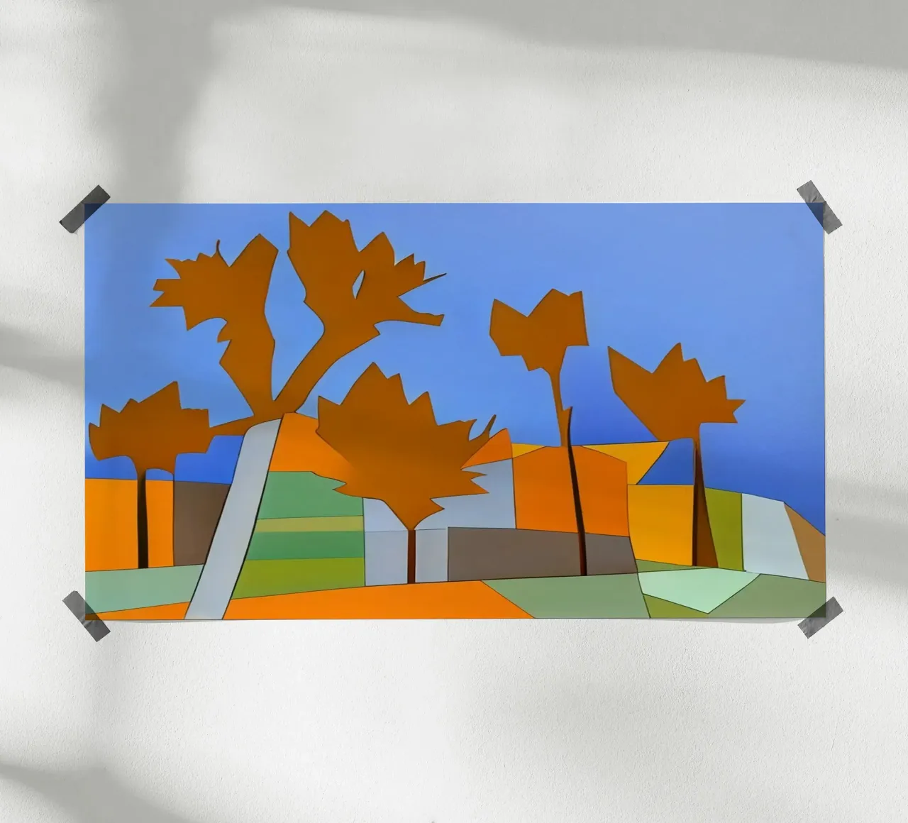 Park_Teneriffa_2 carta hahnemühle da Abstract Art by LK