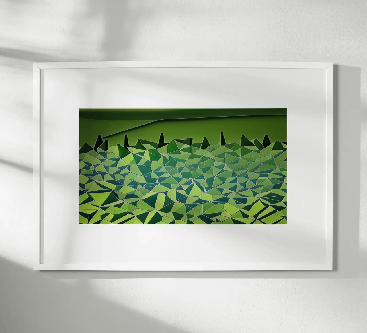 Paesaggio_Tenerife_1 carta hahnemühle da Abstract Art by LK