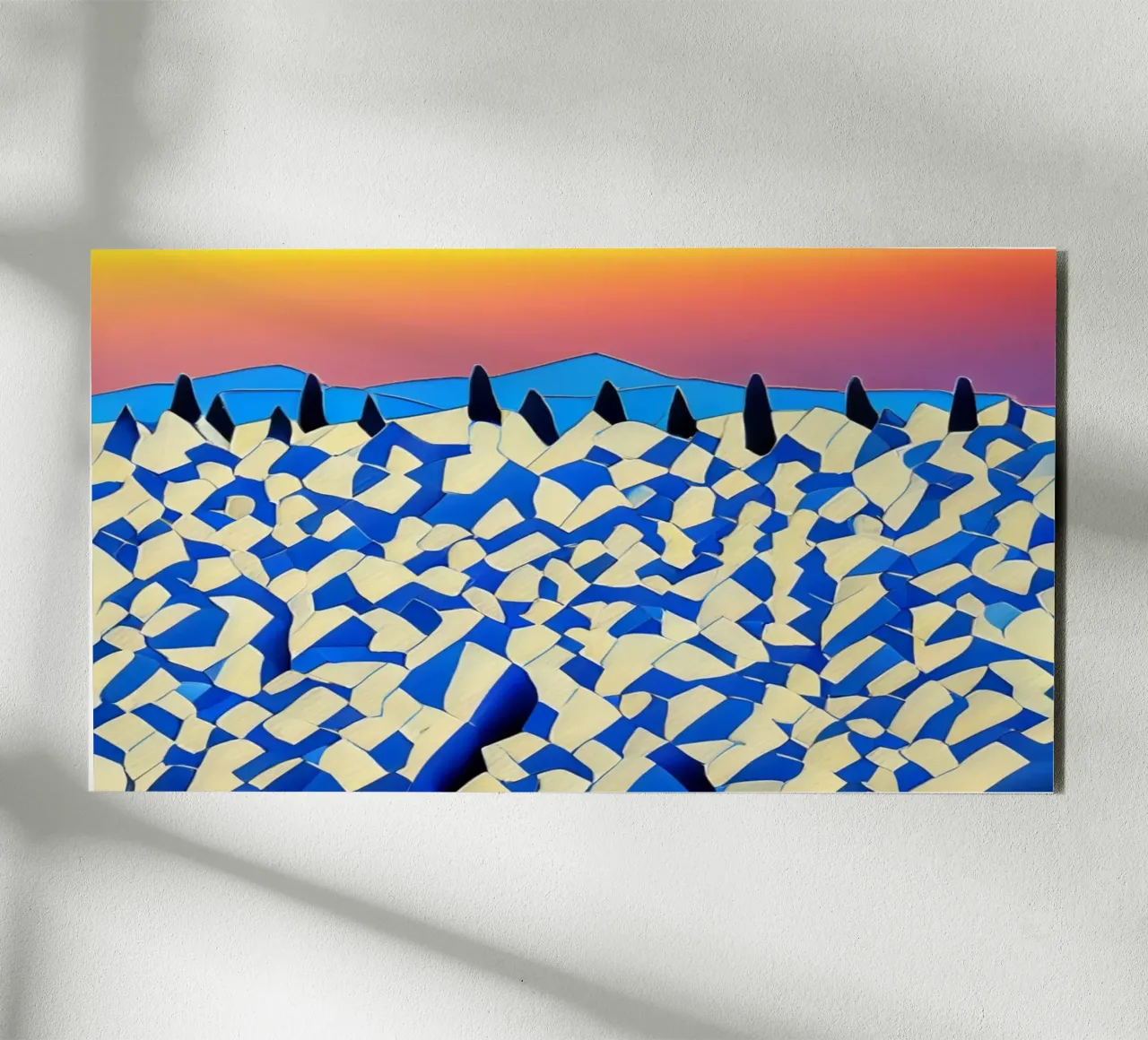 Paesaggio_Tenerife_3 alluminio dibond da Abstract Art by LK