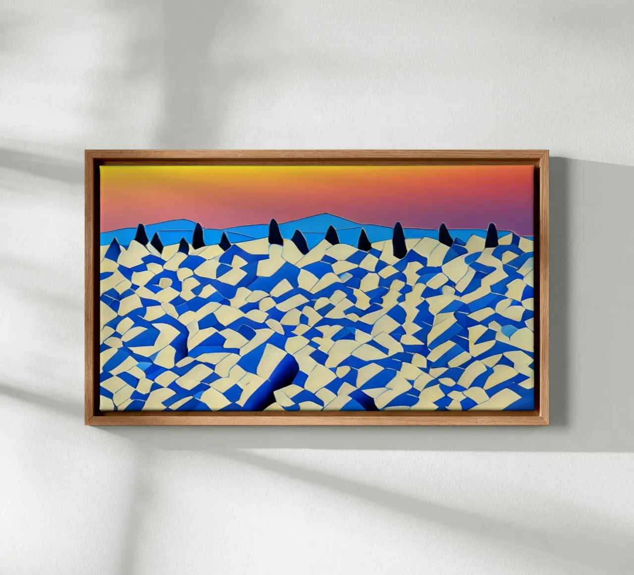 Paesaggio_Tenerife_3 tela da Abstract Art by LK