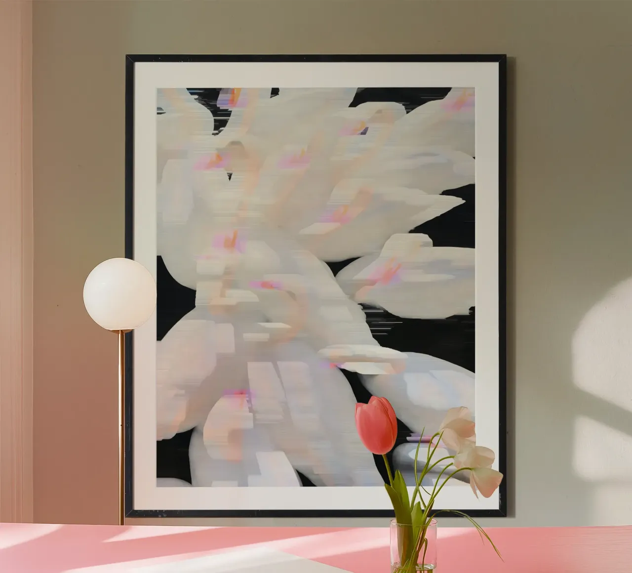 Haze di Duck Pond poster con telaio in plastica da 83oranges
