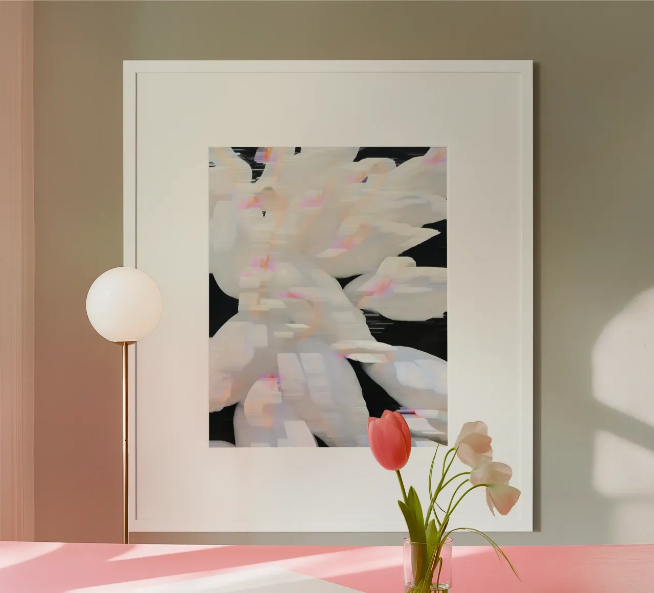 Haze di Duck Pond poster con telaio in plastica da 83oranges