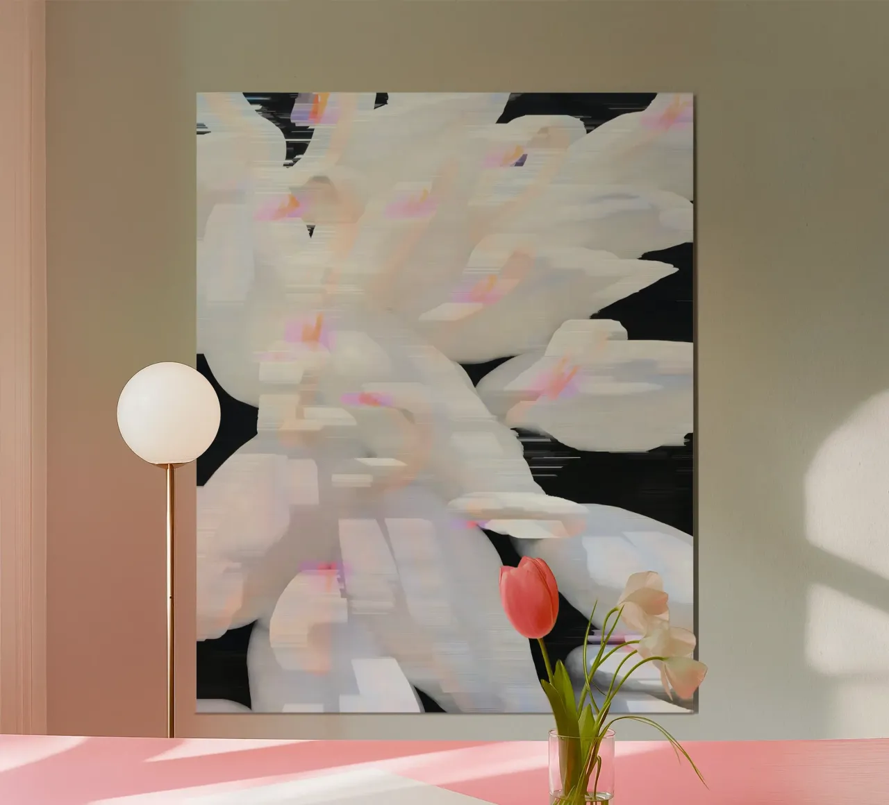Haze di Duck Pond poster con telaio in plastica da 83oranges