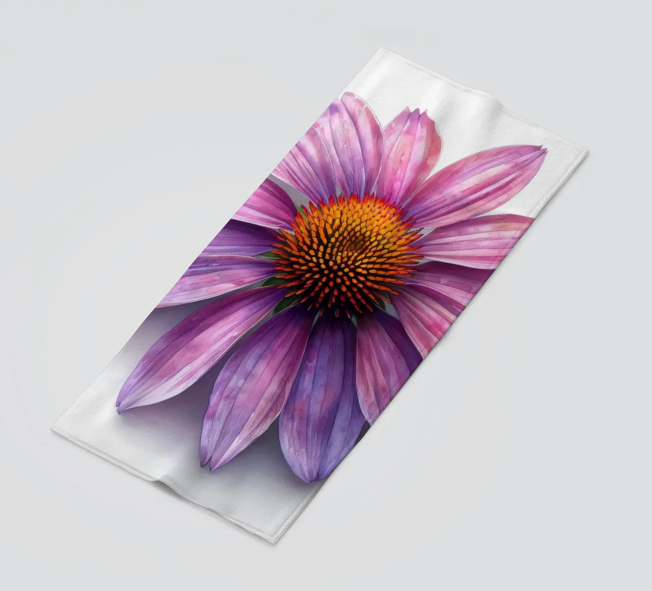 Fiore di conifera 2 telo mare da Bold Blooms