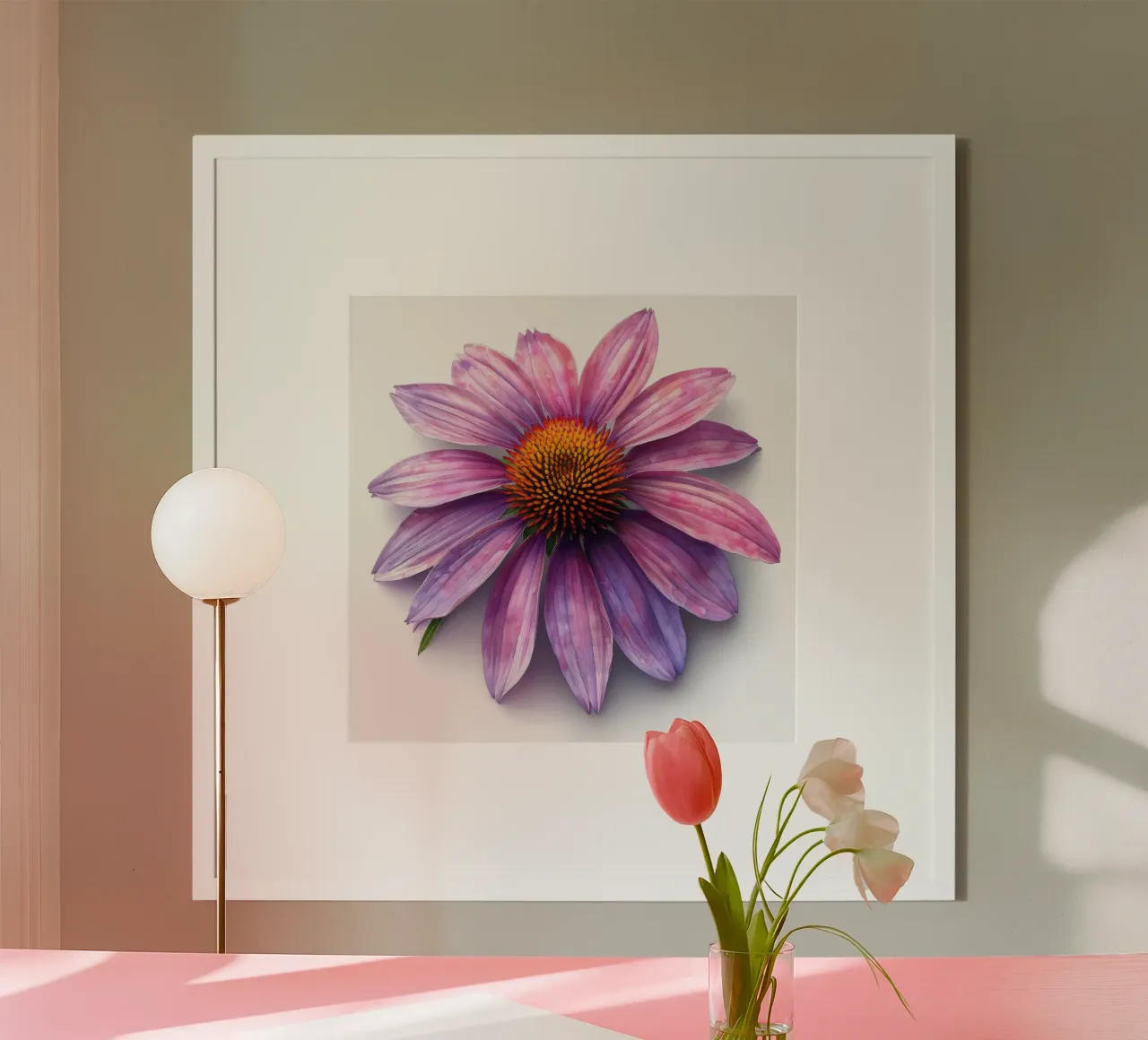 Coneflower 2 hahnemühle de Bold Blooms