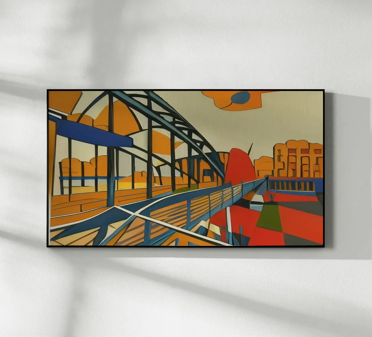 Sightseeing_Excursion_Munich_1 acrylic glass by Abstract Art by LK