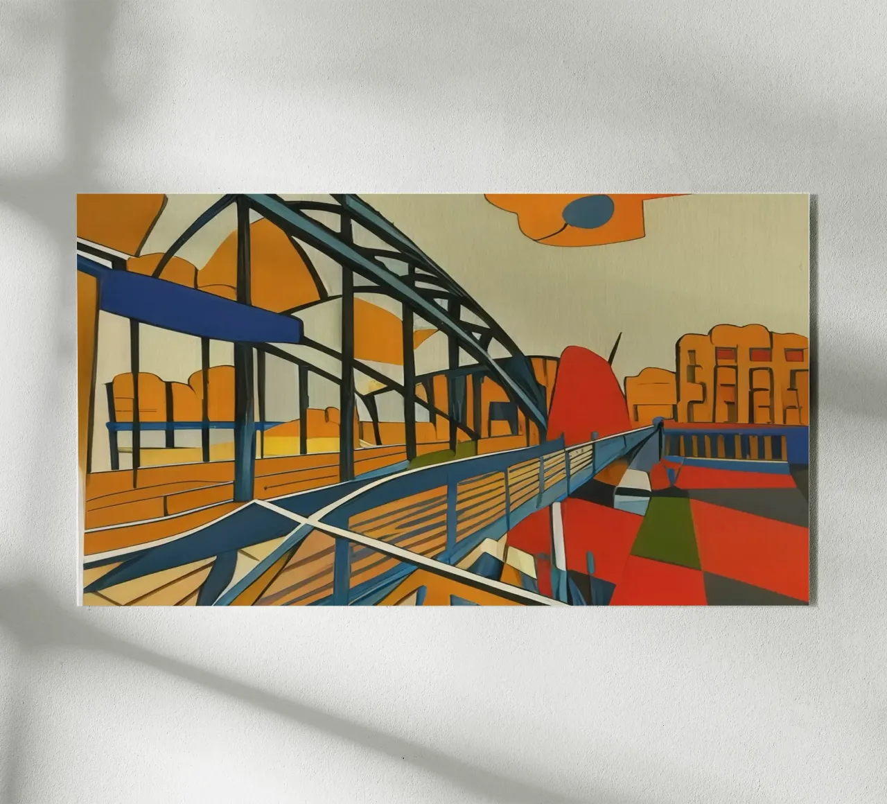 Sightseeing_Excursion_Munich_1 acrylic glass by Abstract Art by LK