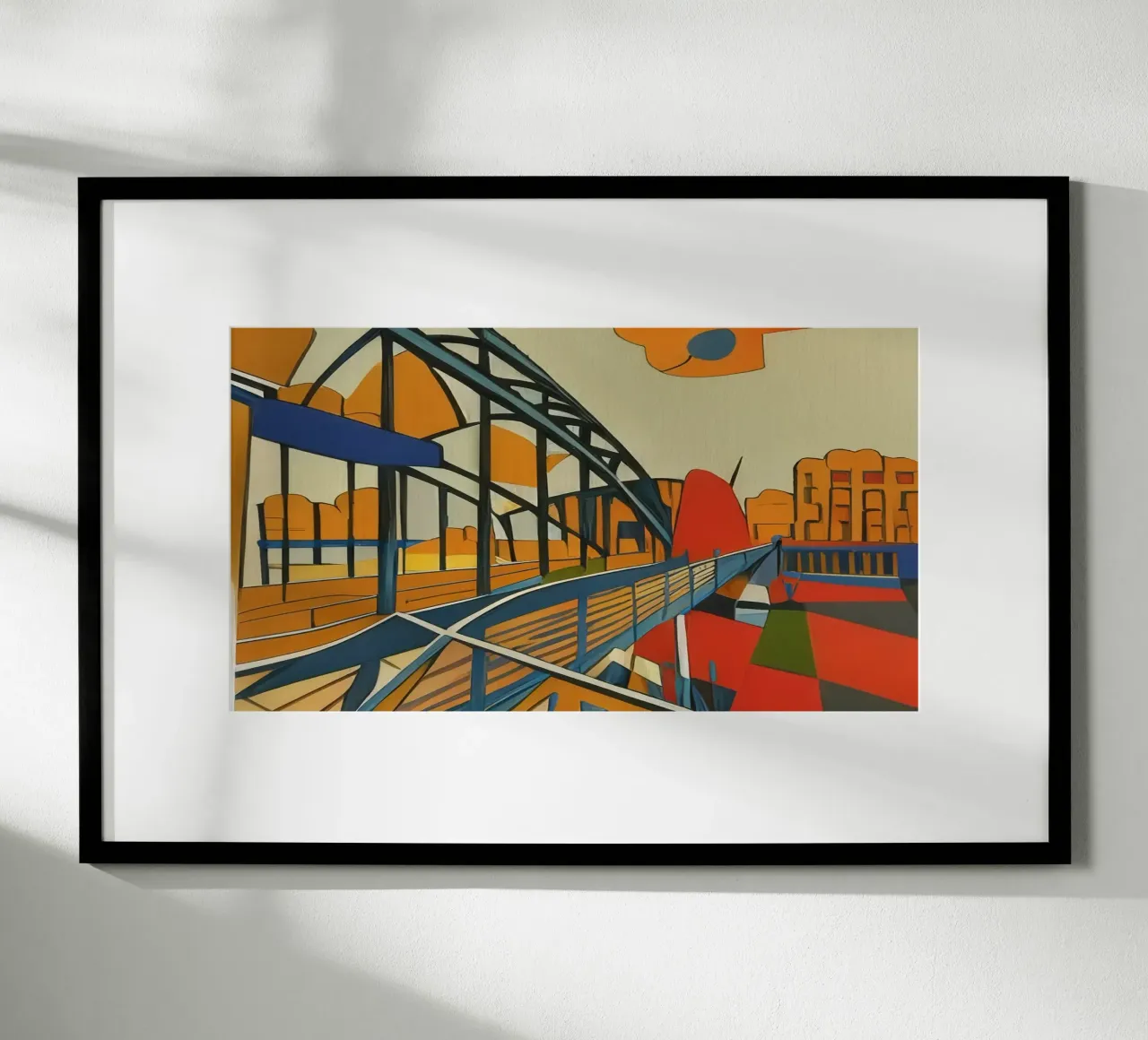 Sightseeing_Excursion_Munich_1 poster by Abstract Art by LK