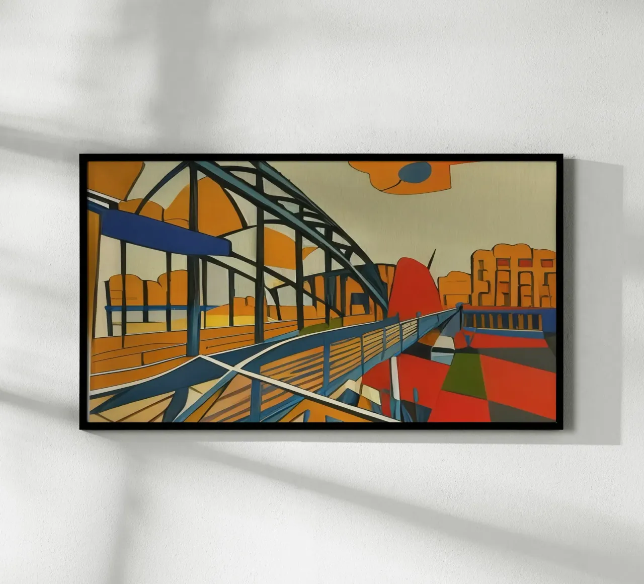 Sightseeing_Excursion_Munich_1 poster by Abstract Art by LK