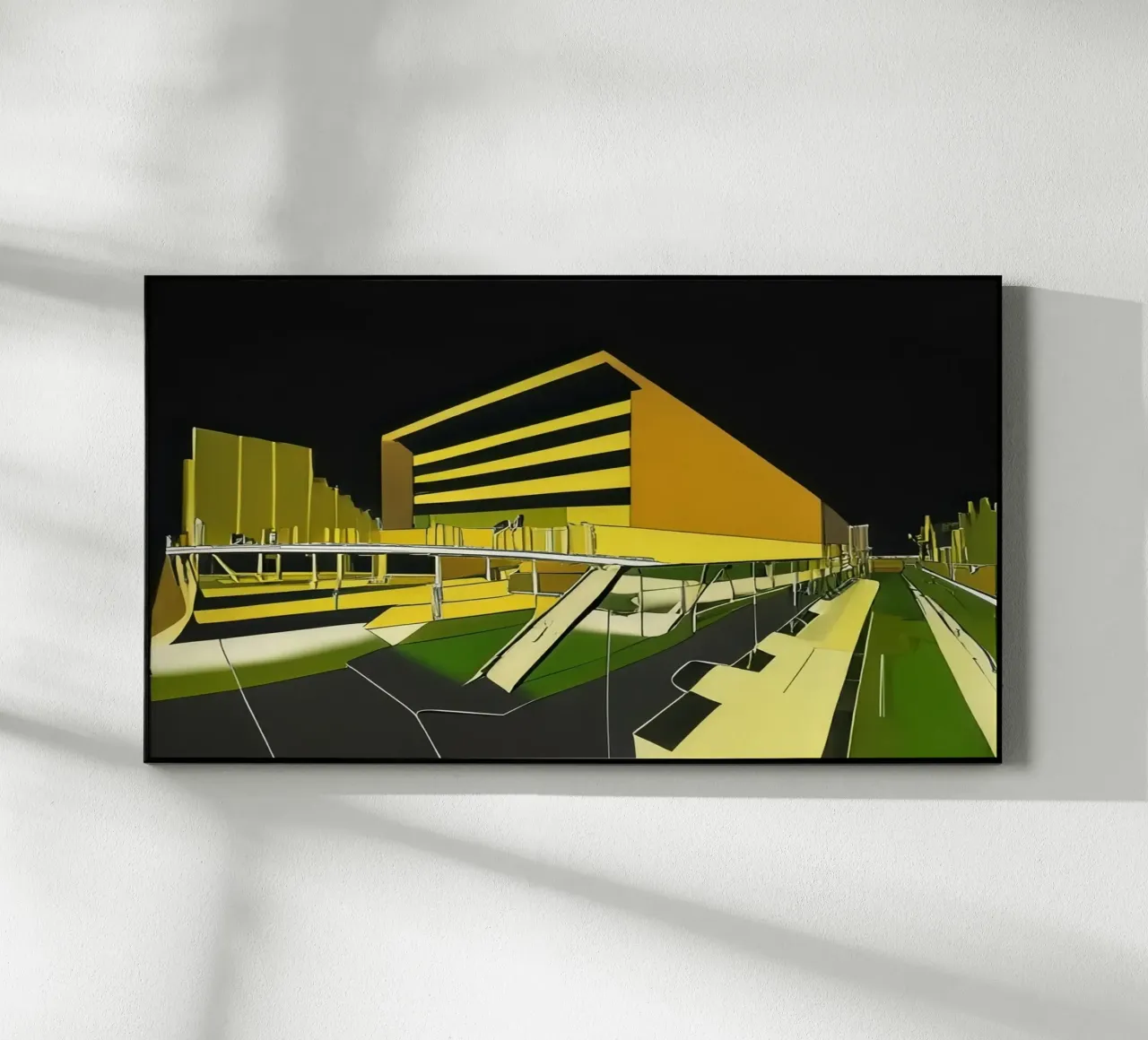 Escursione_turistica_di_Monaco_2 plexiglass da Abstract Art by LK