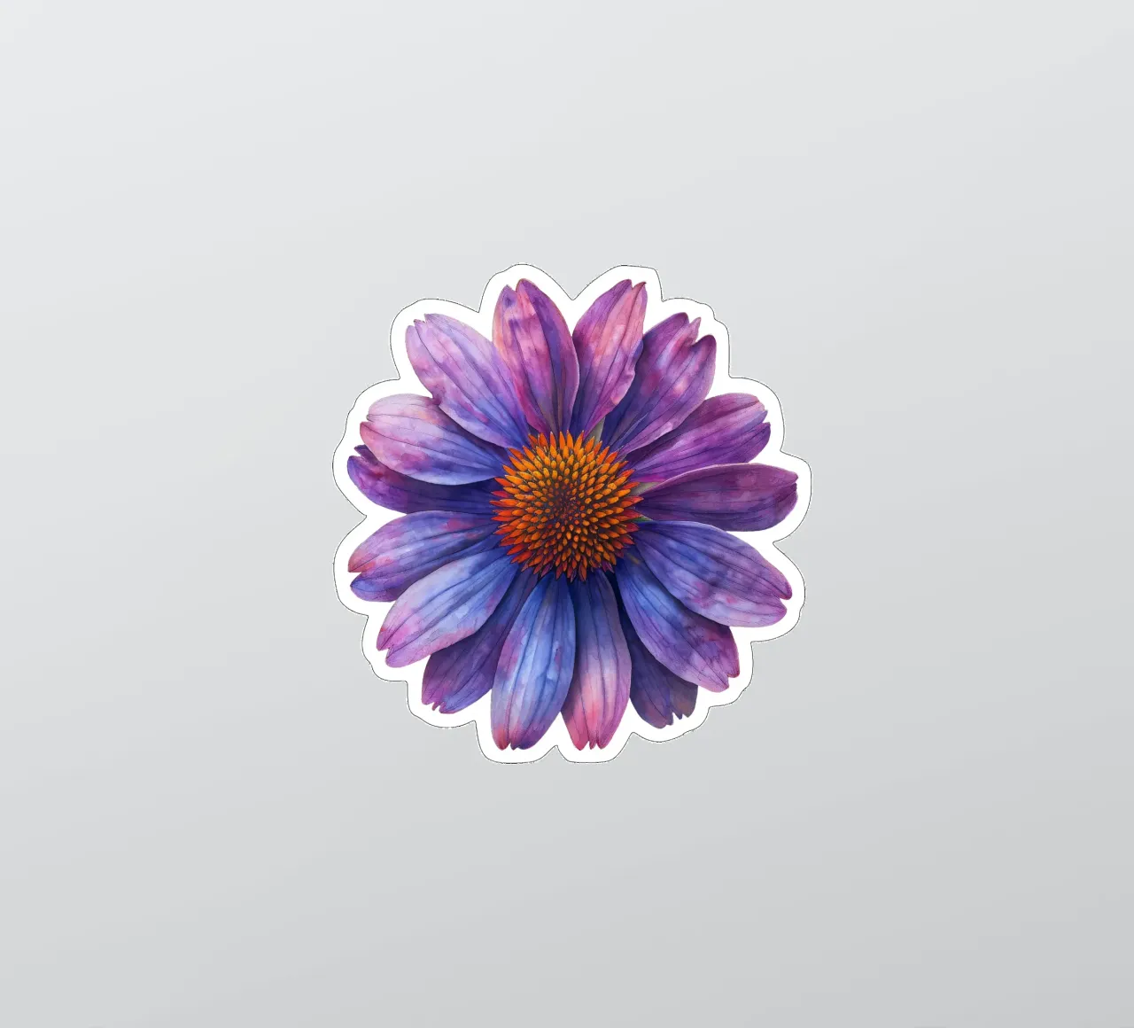 Coneflower 4 sticker by Bold Blooms