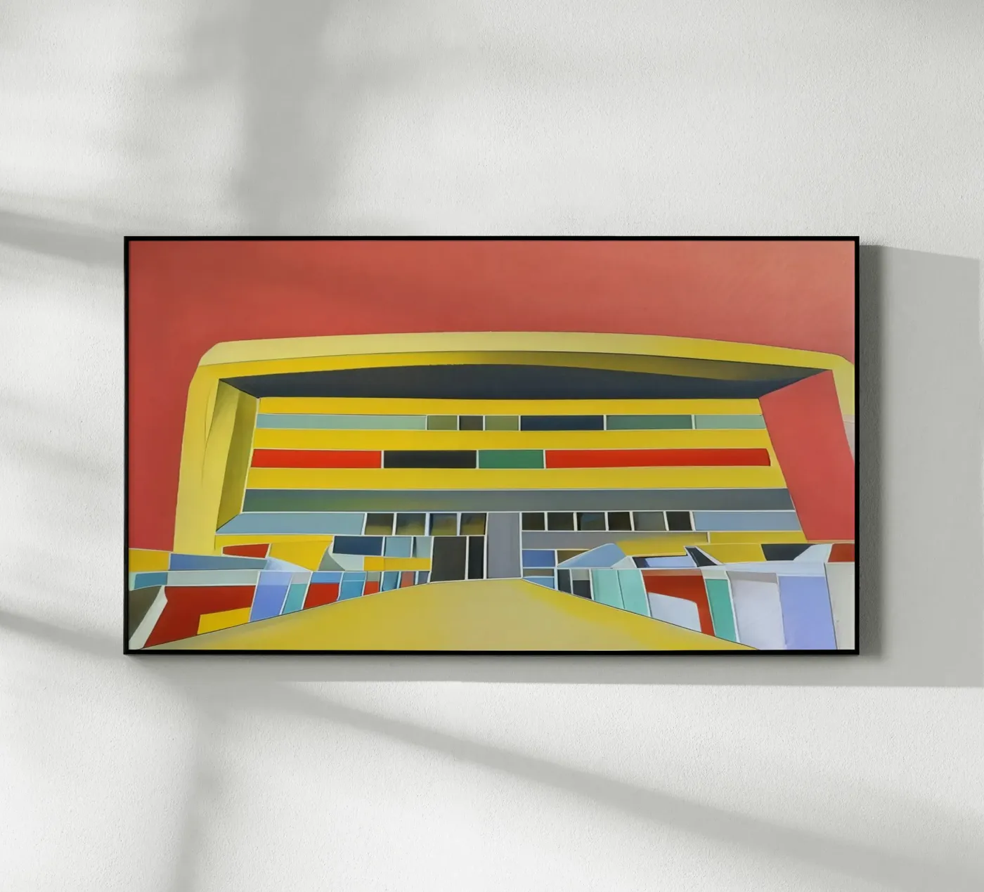 Sightseeing_Excursion_Munich_3 plexiglas de Abstract Art by LK