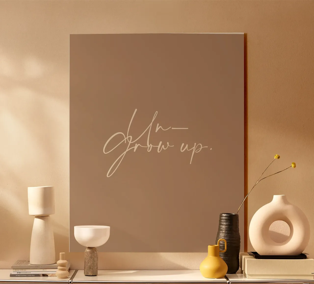 Non crescere plexiglass da 83oranges.com