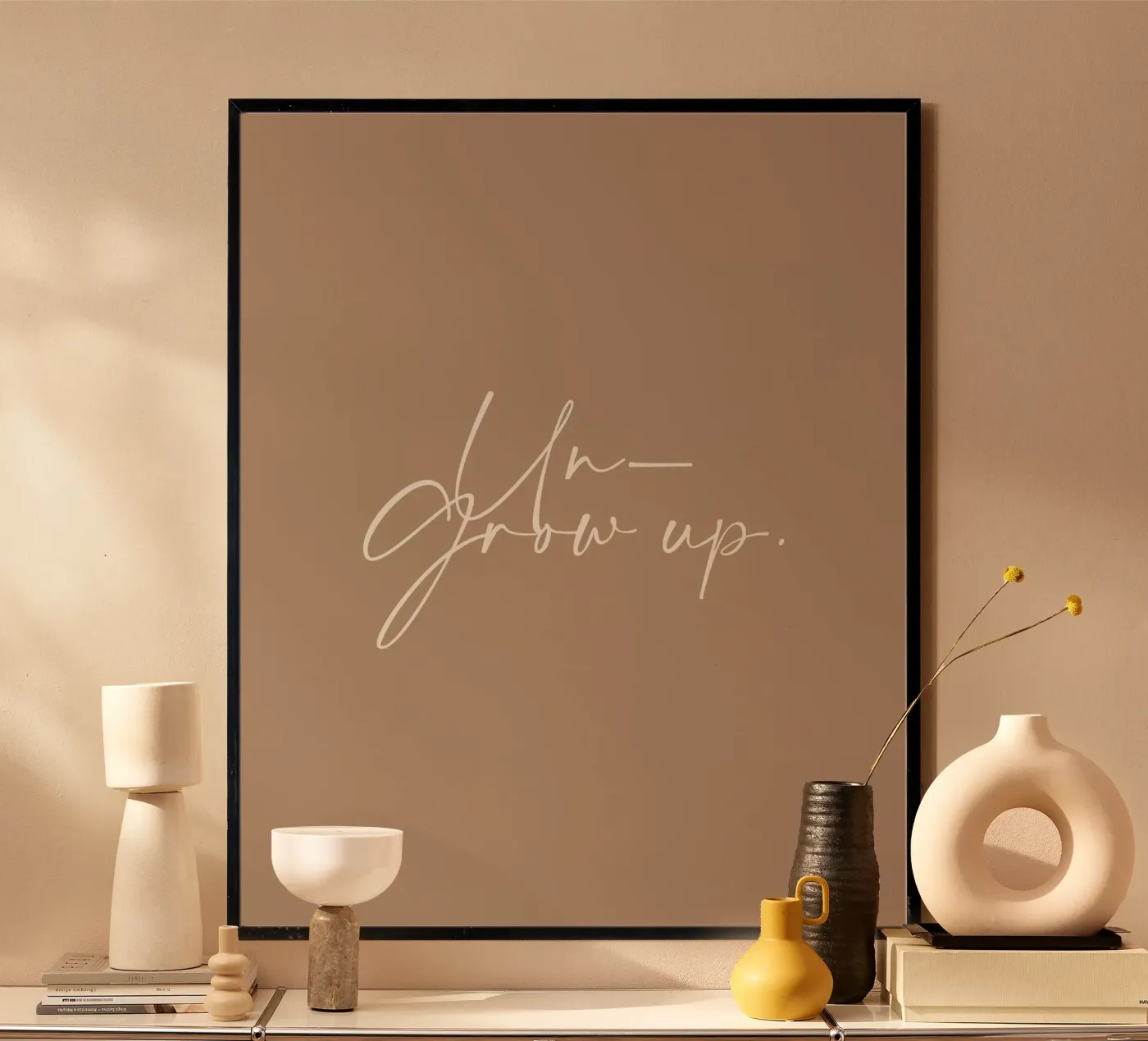Un-Grow Up poster da 83oranges.com