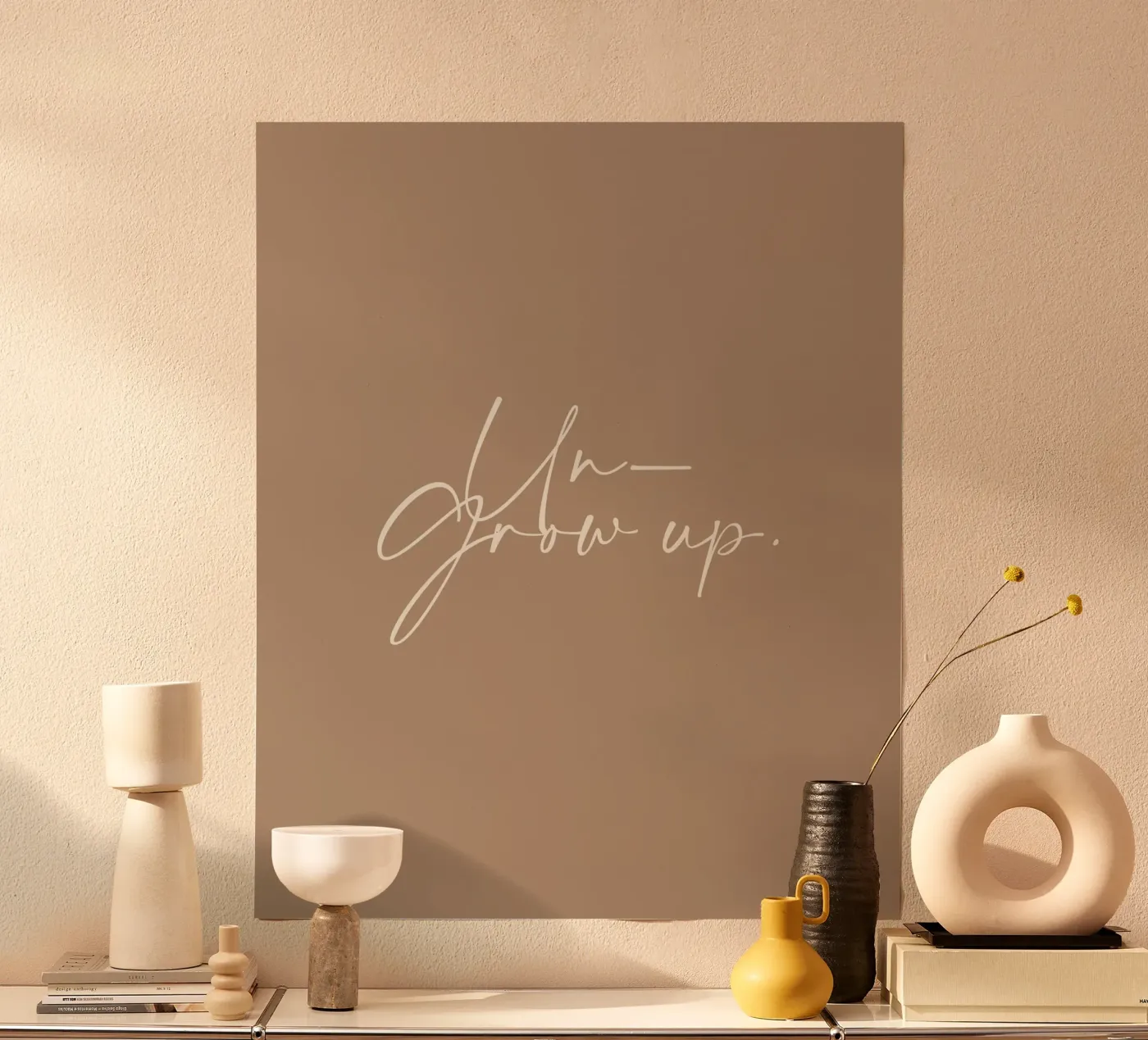 Un-Grow Up poster da 83oranges.com